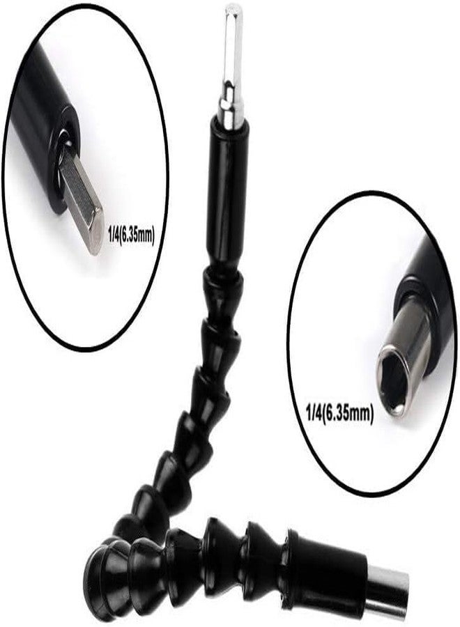 Inditrust Screwdriver flexible shaft bit set extension size-1/4inch Screwdriver Bit Set of (21pcs) - Image 4